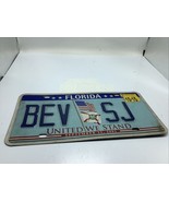FLORIDA UNITED WE STAND September 11 License Plate 9/11/2001 9-11 Vanity... - €17,05 EUR