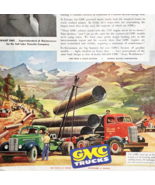 1947 GMC Trucks Advertisement Automobilia Army Engines Salt Lake Transfe... - $41.13 CAD