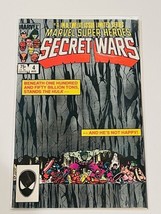 Comic Book vtg Marvel Super Heroes Secret Wars #4 Incredible Hulk 1984 Not Happy - £38.79 GBP