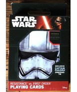 Star Wars The Force Awakens Resistance vs First Order Playing Cards - New - $13.38 CAD