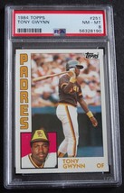 1984 Topps #251 Tony Gwynn San Diego Padres Baseball Card PSA 8 NM-MT - £15.92 GBP
