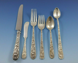 Repousse by Kirk Sterling Silver Flatware Set for 8 Service 54 Pieces - £2,309.38 GBP