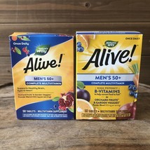 Natures Way Alive Men’s 50+ 100 Total Tablets Exp: 11/25+ - $28.04