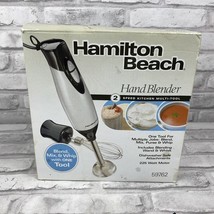 Hamilton Beach Hand Blender 2 Speed Multi-Tool Model 59762 Blend Mix Whip - $430.39 MXN