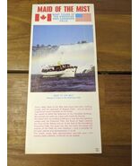 Maid Of The Mist Boat Tours Of The American And Canadian Falls Flyer - €10,70 EUR