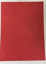 9 x 12 Paper Mailing Envelopes  Red Colored  25 Pack Gummed Closure Open End LG - £12.89 GBP