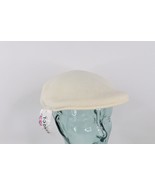 NOS Vintage 90s Streetwear Kangol Spell Out Wool Cabbie Newsboy Cap Whit... - $108.55 CAD