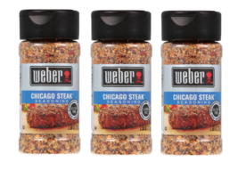 Weber Chicago Steak Seasoning - 2.5 oz - 3 Pack - £13.56 GBP