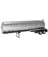 Chemical Tanker Trailer Silver 1/87 (HO) Plastic Model by Promotex - $1,353.69 MXN