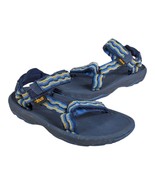 Teva Kids Sandals size 1 Hurricane Blue and Gold Water Sports - $32.73 CAD