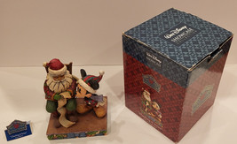 Disney Jim Shore Enesco Checking It Twice Figurine #4008063 Santa Mickey 2014 - £27.60 GBP