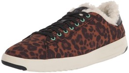 Cole Haan Women Grandpro Tennis Sneaker Leopard Print/Ivory/Pale Mauve W... - $41.48+