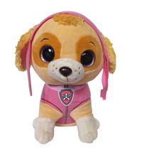 Ty Beanie Boo PAW Patrol Skye Pink Pilot Pup Medium Plush Dog Glitter Ey... - $322.76 MXN