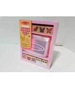Melissa And Doug Butterfly And Heart Wooden Stamp Set New Sealed In Box ... - £7.99 GBP