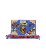 Original Korean War Embroidered Hat Patch Pristine Condition 5 X 2 Inches - €5,24 EUR