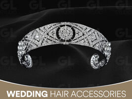 Meghan Markle Wedding Crown, Queen Mary’s Bandeau Tiara , Royal Wedding ... - $29.52