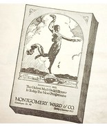 1923 Montgomery Ward Spring Catalogue Advertisement Ephemera 5.5 x 4.5&quot; - $27.41 CAD
