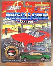1994 Johnny Lightning USA Muscle Cars Series 2 1965 GTO Green w/Crager Mag Spoke - £9.04 GBP