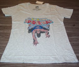 Women&#39;s Teen The Amazing SPIDER-MAN Marvel Comics T-shirt Medium New w/ Tag - £15.66 GBP