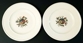 Wedgwood Edme Conway AK8384 Bread Plates England 6.5&quot; Set of 2 Regency Look - £10.95 GBP