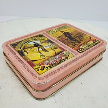 Vintage Hong Kong Columbia Howe Bicycle Metal Tin Container 3.5x5x1&quot; - $16.83