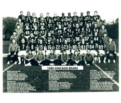 1980 CHICAGO BEARS 8X10 TEAM PHOTO FOOTBALL NFL PICTURE - $4.94