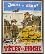 BLOCK-HEADS (1938) Stan Laurel, Oliver Hardy &amp; Patricia Ellis WWI Comedy  - $250.00