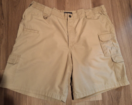 5.11 Tactical Series Mens Cargo Shorts Sz 44(40) Canvas Tan Khaki Ripsto... - $16.49