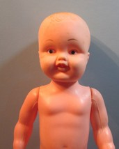 Hong Kong Plastic Vintage Celluloid 10&quot; Boy Doll Drink And Wet - £10.35 GBP