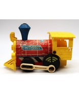 1964 Fisher Price Toot Toot Train Engine Pull Along Toy # 643 Vintage Cl... - $12.99