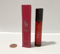 Polo Ralph Lauren Red Parfum 0.34 oz / 10mL Travel mini Spray New in Box - £14.93 GBP