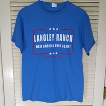 Vintage T Centerville TX Langley Ranch Make America Hunt Again Size M Te... - £17.26 GBP