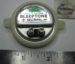 Bleeptone AP Besson 12V 1KHz Signaler Buzzer Beep - Used Pull Qty 1 - £5.21 GBP