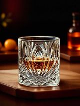 Phoenix Crystal Whiskey Glass 200ml  Thickened Premium Cut Glass Old Fa... - $109.00