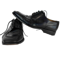 Cole Haan NikeAir Outsole Black Oxford Shoes C07671 Lace Up Apron Toe 10 M - £38.25 GBP