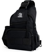 Small Crossbody Backpack Sling bag for Men and Women Black NEW - $29.45 CAD