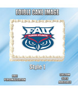 Florida Atlantic Edible Image Topper Cupcake Frosting 1/4 Sheet 8.5 x 11&quot; - $11.75