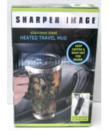 Sharper Image - Stainless Steel Camo Design Heated Travel Mug - $253.03 MXN