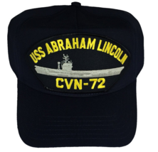 Uss Abraham Lincoln CVN-72 Hat Usn Navy Ship Abe Nimitz Class Aircraft Carrier - £18.16 GBP