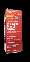 Amazon Basic Care Maximum Strength No Drip Nasal Pump Mist Spray - (1 fl... - $8.99