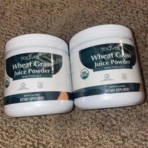 Teaveli Organic Wheatgrass Juice Powder with Probiotics – USA  7 oz Lot ... - $36.00