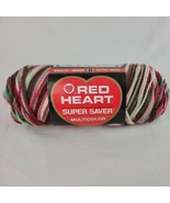 Holly &amp; Ivy Red Heart Super Saver Yarn 0967 Acrylic 5 oz Skein 10 AVAILA... - £19.63 GBP