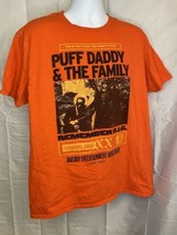 Puff Daddy &amp; The Family Remember B.I.G. T-shirt Mens Orange XL Notorious BIG RAP - £14.92 GBP