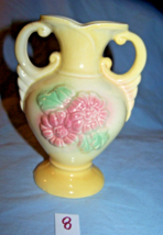 Vintage Hull Pottery 1948-49 Glossy Sun Glow Vase-88-5 1/2-Lot 8 - $30.85 CAD