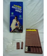 Vintage 1976 NUMBER MASTER MIND Board Peg Game INVIETA Mastermind Englan... - £15.57 GBP