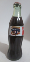 Coca-Cola Classic Dodgers Jackie Robinson 50th Anniversary Bottle 8 oz Full 1997 - £3.75 GBP