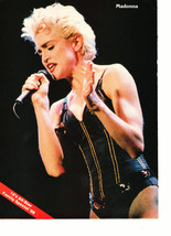 Madonna teen magazine pinup clipping tight black outfit reaching for you... - £2.74 GBP