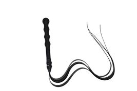 The Viper Rubber Flogger with Plastic Handle - $45.00