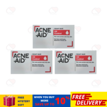 3 X 100g ACNE-AID Face &amp; Body Soap Bar Oil Control For Acne Prone and Oily Skin - £30.29 GBP