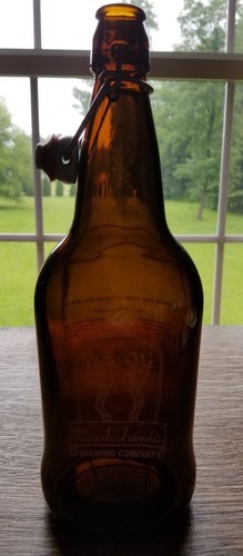 Empty ~ Tired Hands Brewing  Co. ~ Collector's Bottle w/Locking Lid ~ 12" Tall Item image 4
